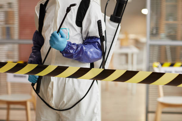 Professional Biohazard technician working in Astatula, FL